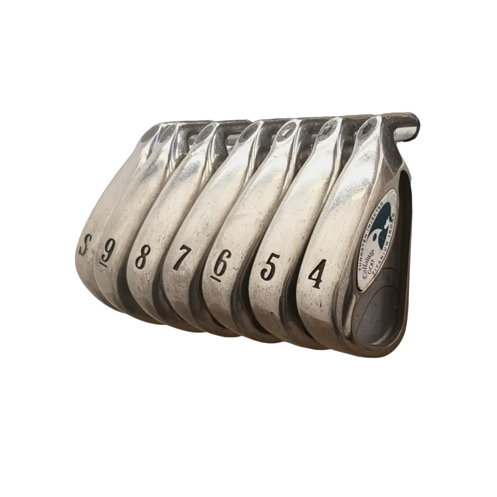 Callaway Hawk Eye Titanium Iron Set / 4-9i+SW / Flex Ladies / Graphite 3/7