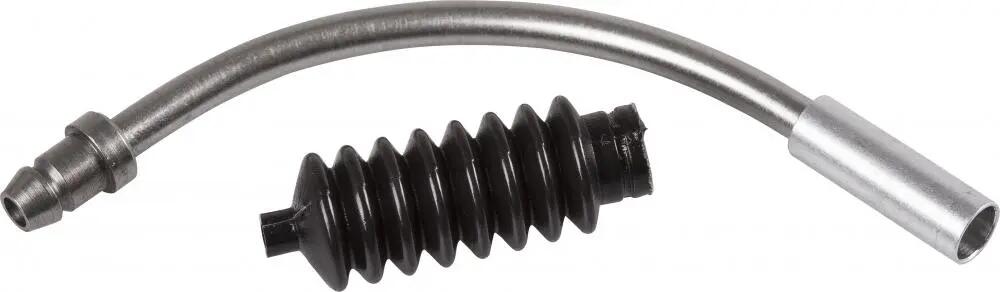 Shimano 90° V-Brake Cable Noodle with Rubber, Aluminium, Silver. 1/1
