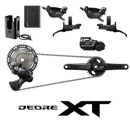 SHIMANO groep XT DI2 12-speed 175 mm 34Z 9-45 cassette - moderne MTB-schakel- ..