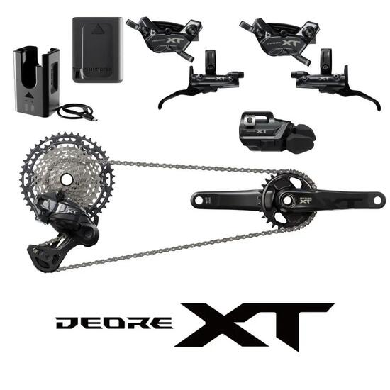 SHIMANO groep XT DI2 12-speed 175 mm 34Z 9-45 cassette - moderne MTB-schakel- ..