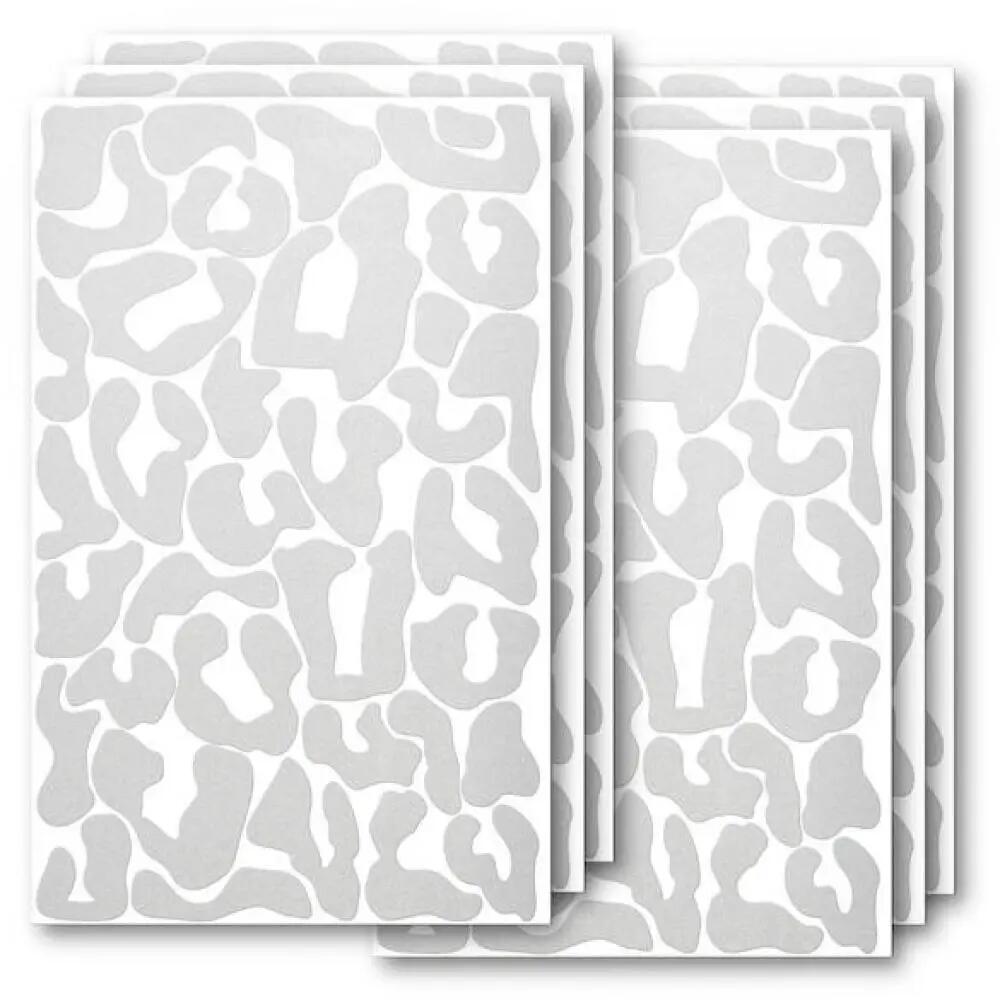 Luxshield adesivi riflettenti Leopard One Size Argento - maggiore visibilità nel 3/3