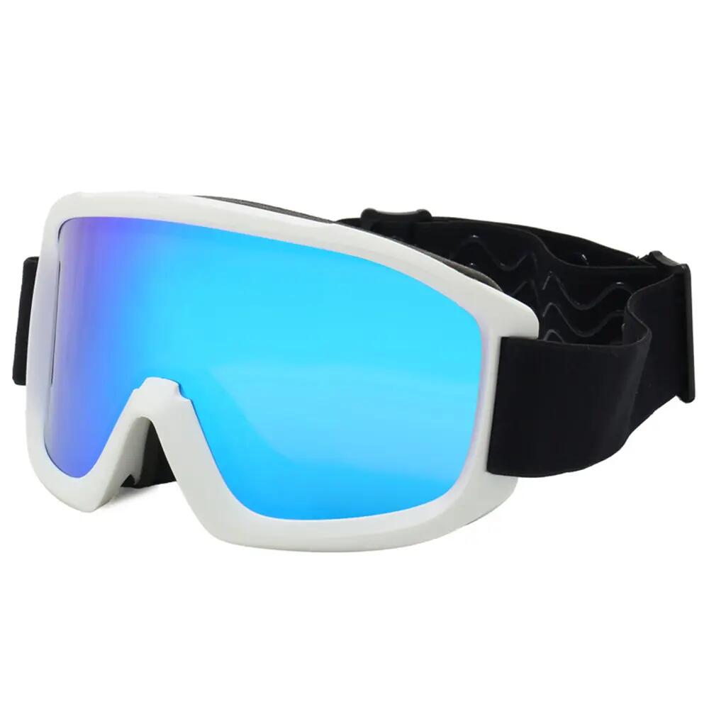 Lyžiarske a Snowboardové Okuliare Fluor 3069 Modrý Zrkadlový Zorník Unisex