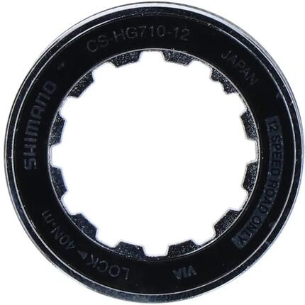 SHIMANO Verschlussring mit Unterlegscheibe CS-HG710-12 Verschlussring - 710-1...