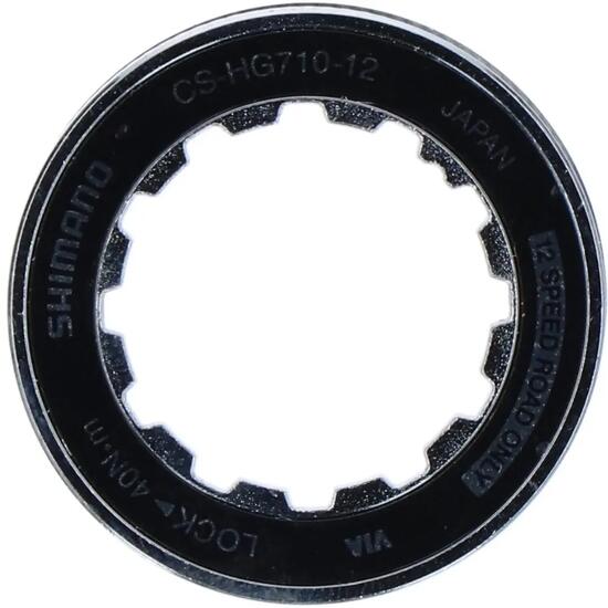 SHIMANO Verschlussring mit Unterlegscheibe CS-HG710-12 Verschlussring - 710-1...