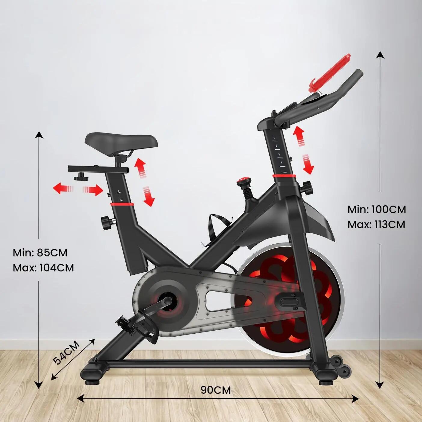 Unisexe Cyclisme Indoor Spin Bike Volant Silencieux Maison 2/2