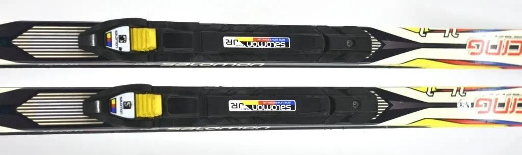 Second life - Narty biegowe Salomon Team Racing Grip 141 cm - stan dobry 4/10