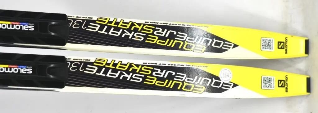 Second life - Narty biegowe Salomon Equipe JR Skate 136 cm - stan dobry 5/10