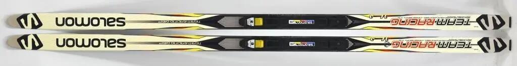 Second life - Narty biegowe Salomon Team Racing Grip 141 cm - stan dobry 2/10