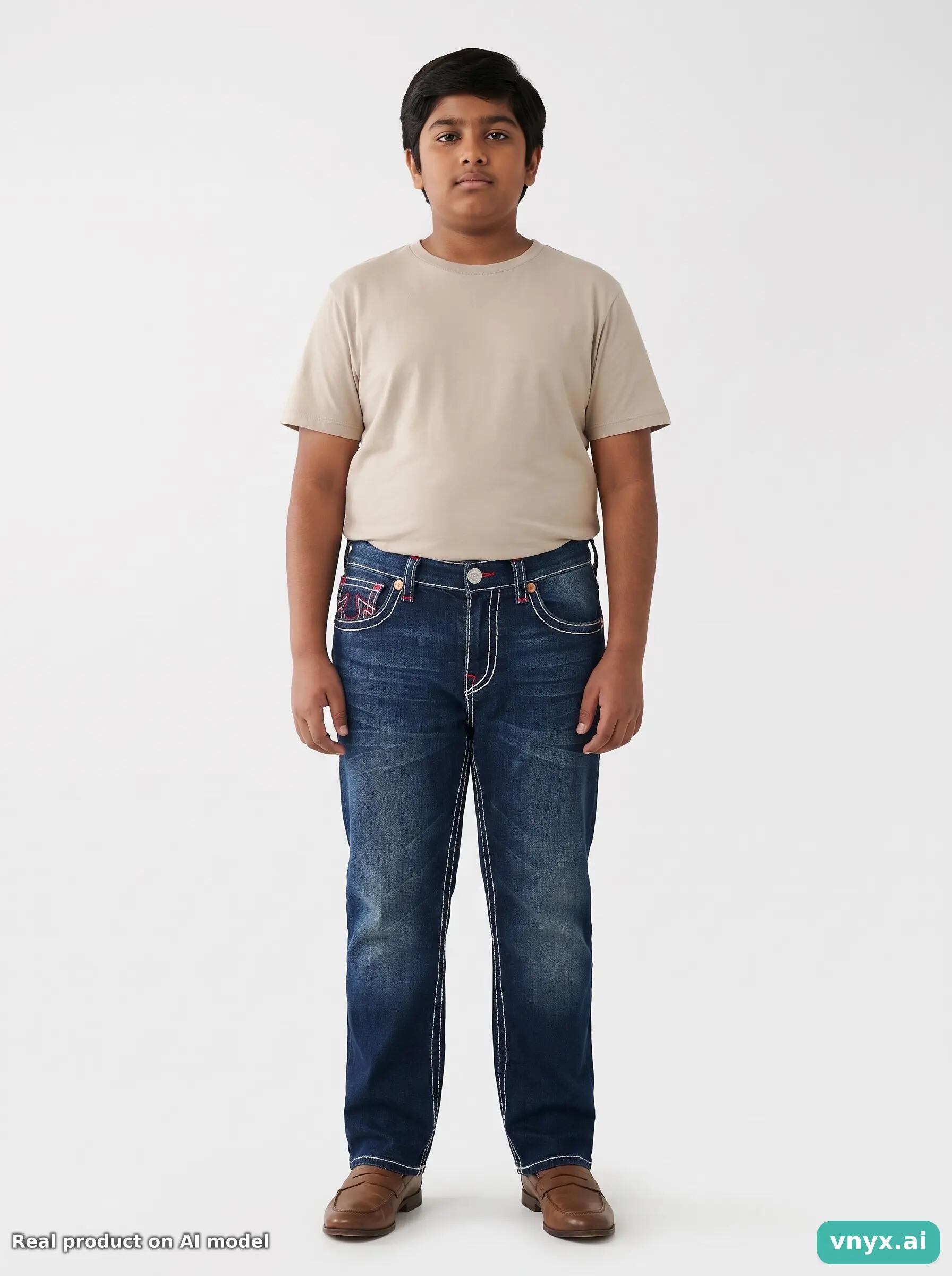 Second Life - Vintage True Religion Dark Blue Jeans Men W36 5/6