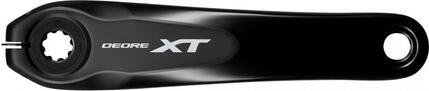 SHIMANO crankarm E-BIKE SYSTEMS FC-M8050 (M8000 XT Logo) - 170 mm, Zwart