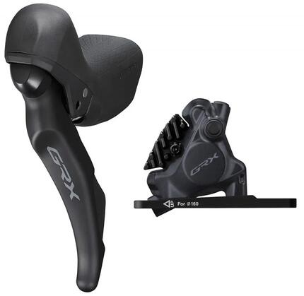 SHIMANO Scheibenbremse GRX ST-RX600/BR-RX410 links 1000 mm - präzise Kontroll...