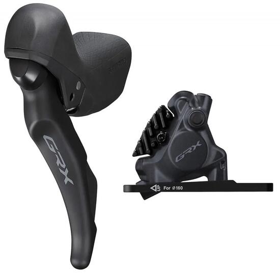 SHIMANO Scheibenbremse GRX ST-RX600/BR-RX410 links 1000 mm - präzise Kontroll...