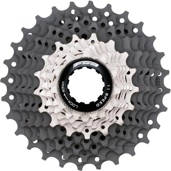 FSA Kassette K-Force WE 11-fach 11 - 25 Zähne Grau/silber - High-Performance ...