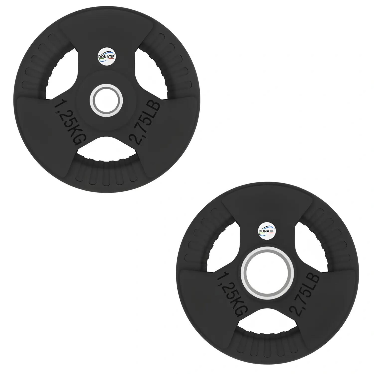 Set Dischi Gommati con Maniglie - 500 Kg | Professionali 2/6