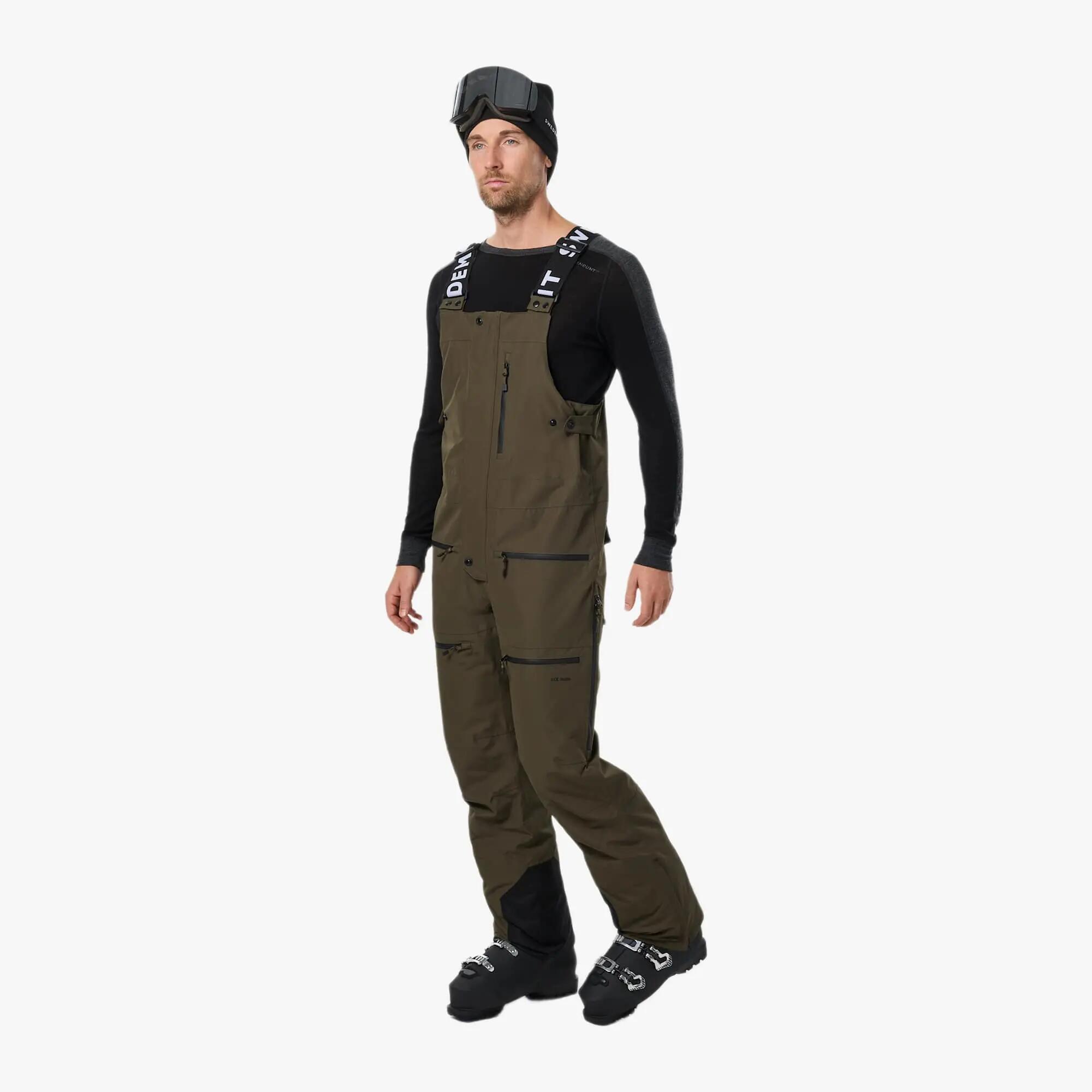 Pantaloni Con Bretelle Sci Uomo Impermeabile Freeride 4/14