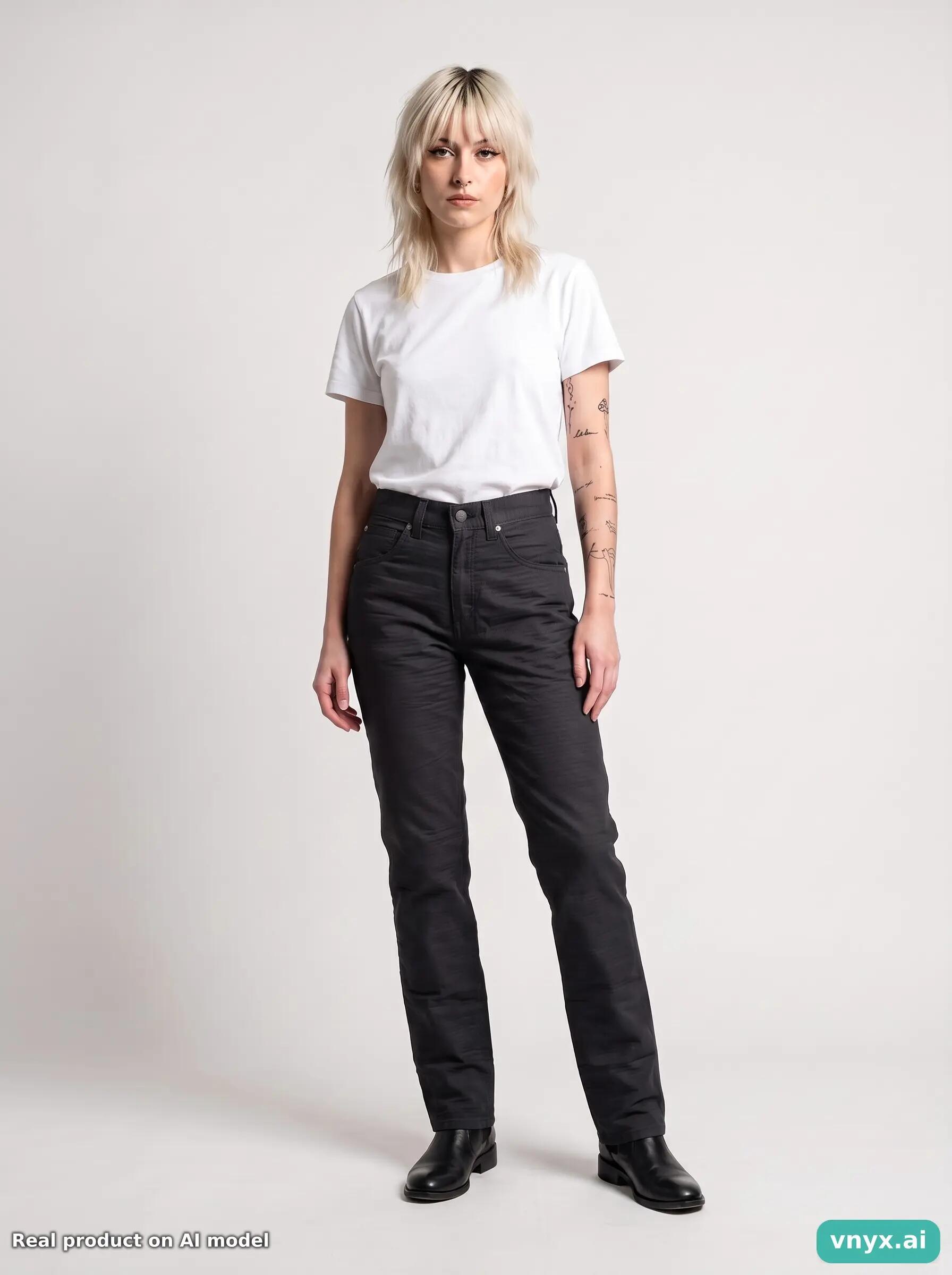 Second Life - Vintage Lee Deep Black Jeans Women W26 L34 6/6
