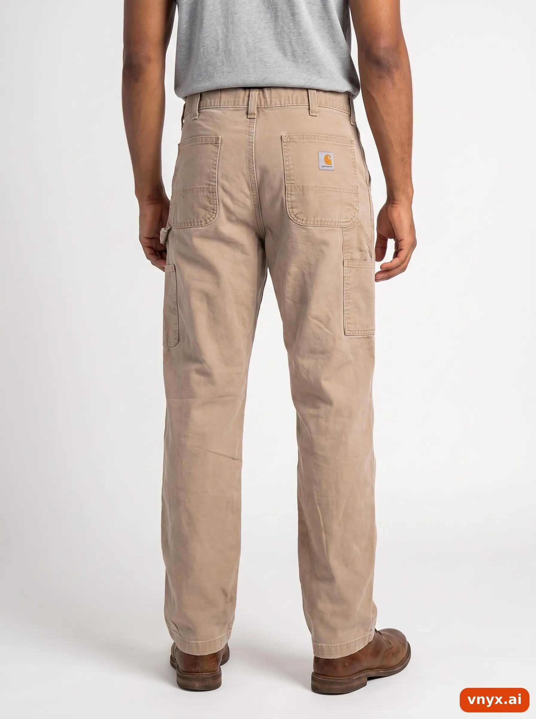 Second Life - Vintage Carhartt Brown Trousers Men W36 L32 5/6