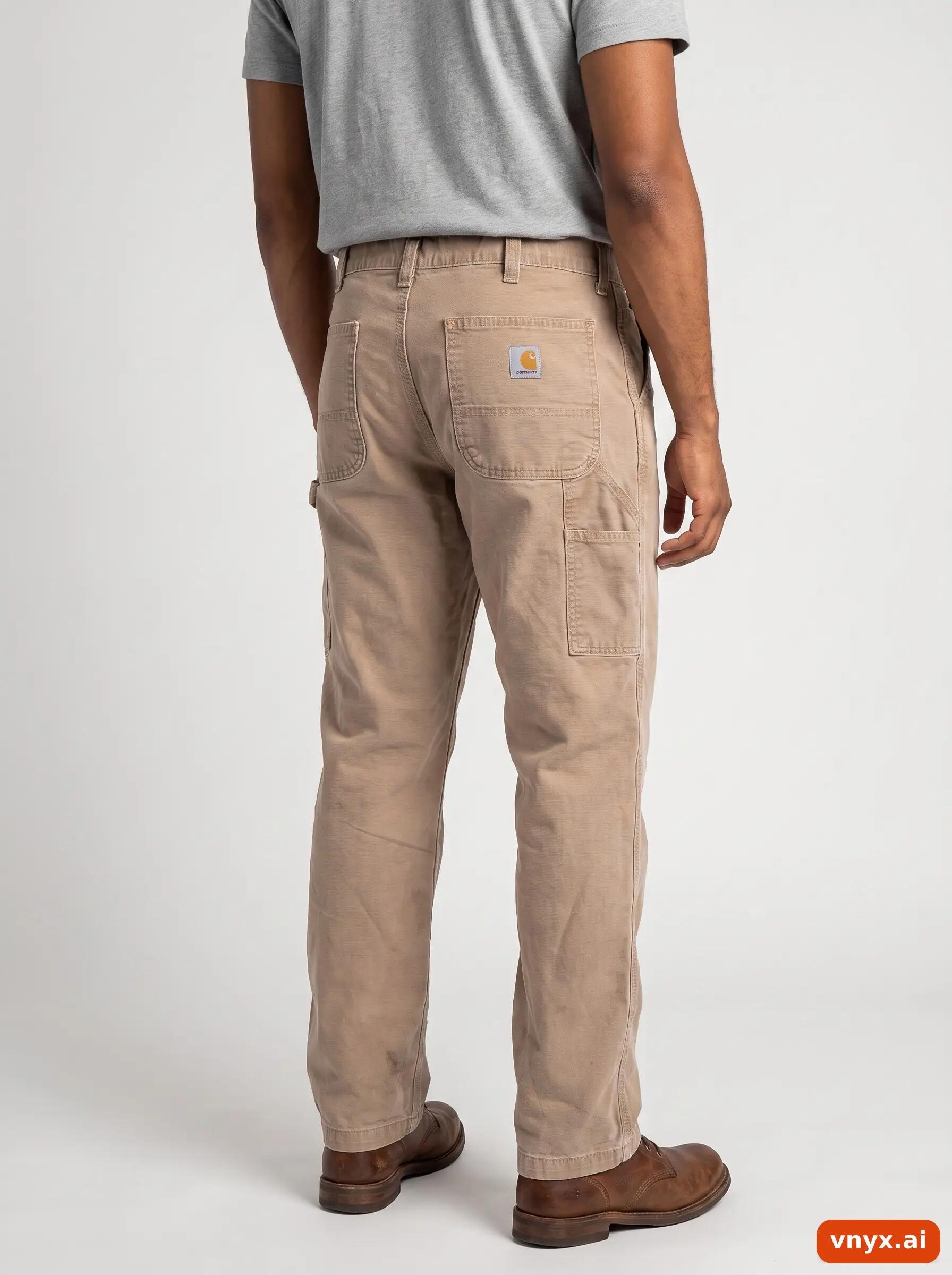 Second Life - Vintage Carhartt Brown Trousers Men W36 L32 2/6