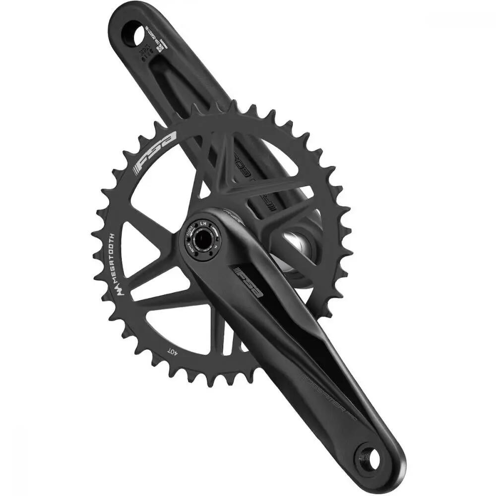 FSA Kurbelgarnitur Gossamer Pro MegaExo AGX+ 175 mm Schwarz - steife Performa... 1/1