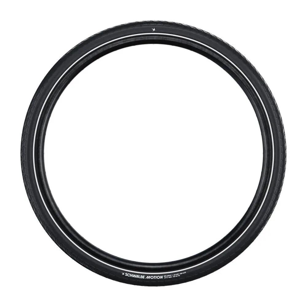 Schwalbe Motion Big Apple Drahtreifen 50-254 Noir\/Reflex - confortable Ci... 3/4