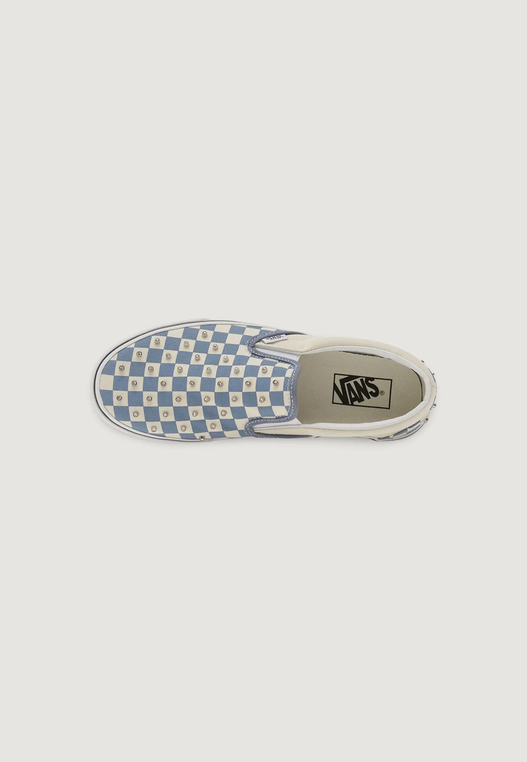 baskets Classic Slip-On FEMME bleu clair 4/5