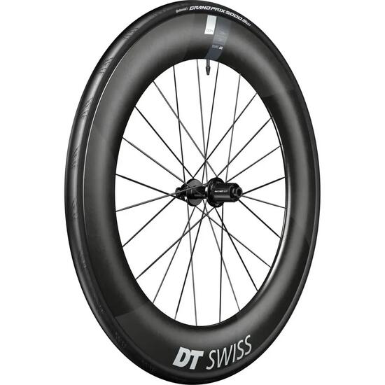 DT Swiss Laufrad ARC 1400 Dicut Disc 622 x 80 mm Schwarz - aerodynamisches Ca...