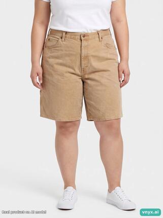Second Life - Vintage Dickies Beige Shorts Women W36 L34