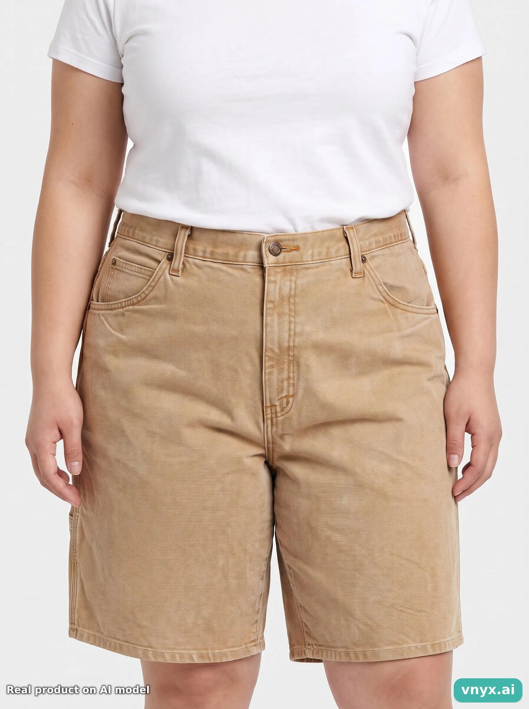 Second Life - Vintage Dickies Beige Shorts Women W36 L34 6/6