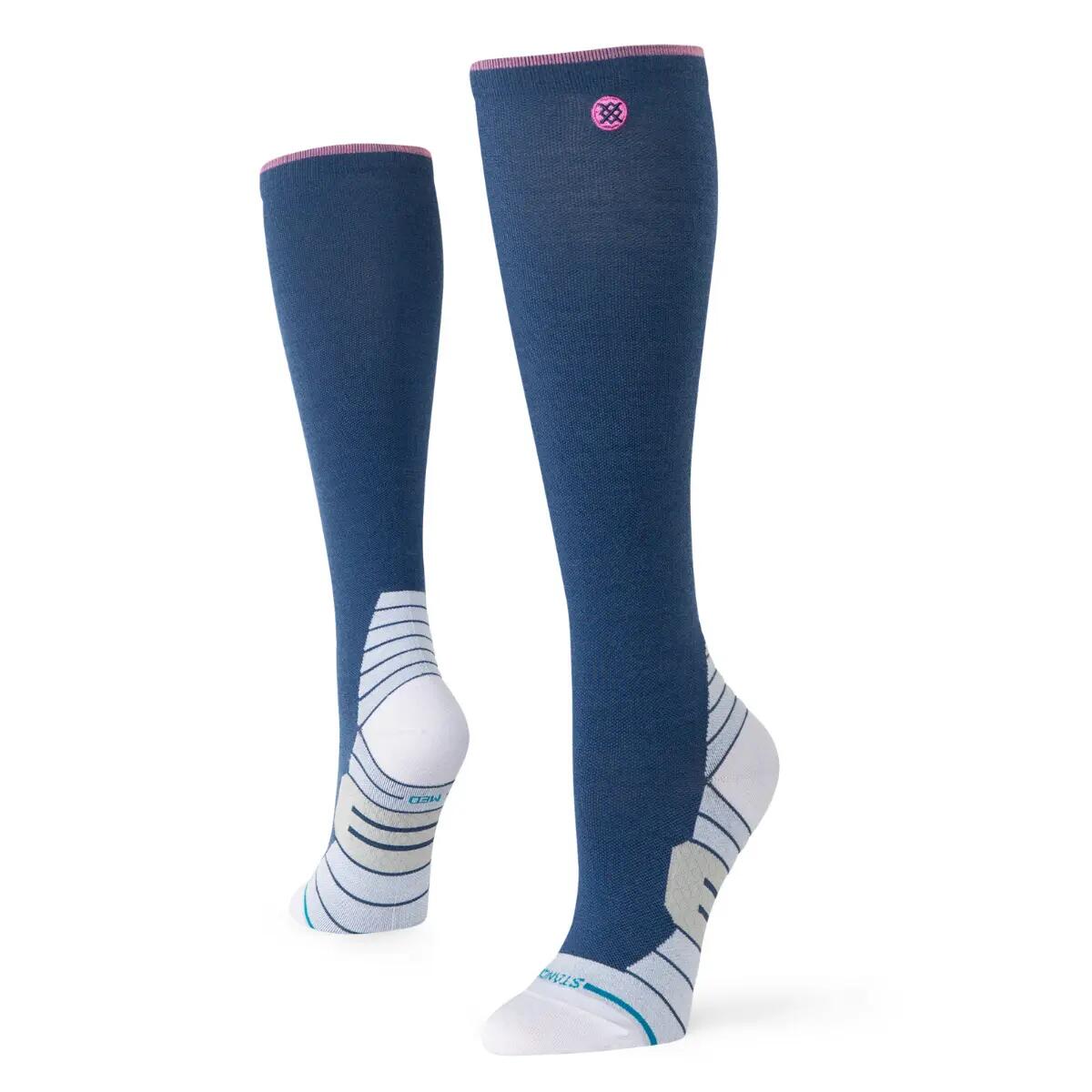 Wintersport Dames Freshtek Infiknit Snow Kniekousen Tone Wool Blauw 2/4
