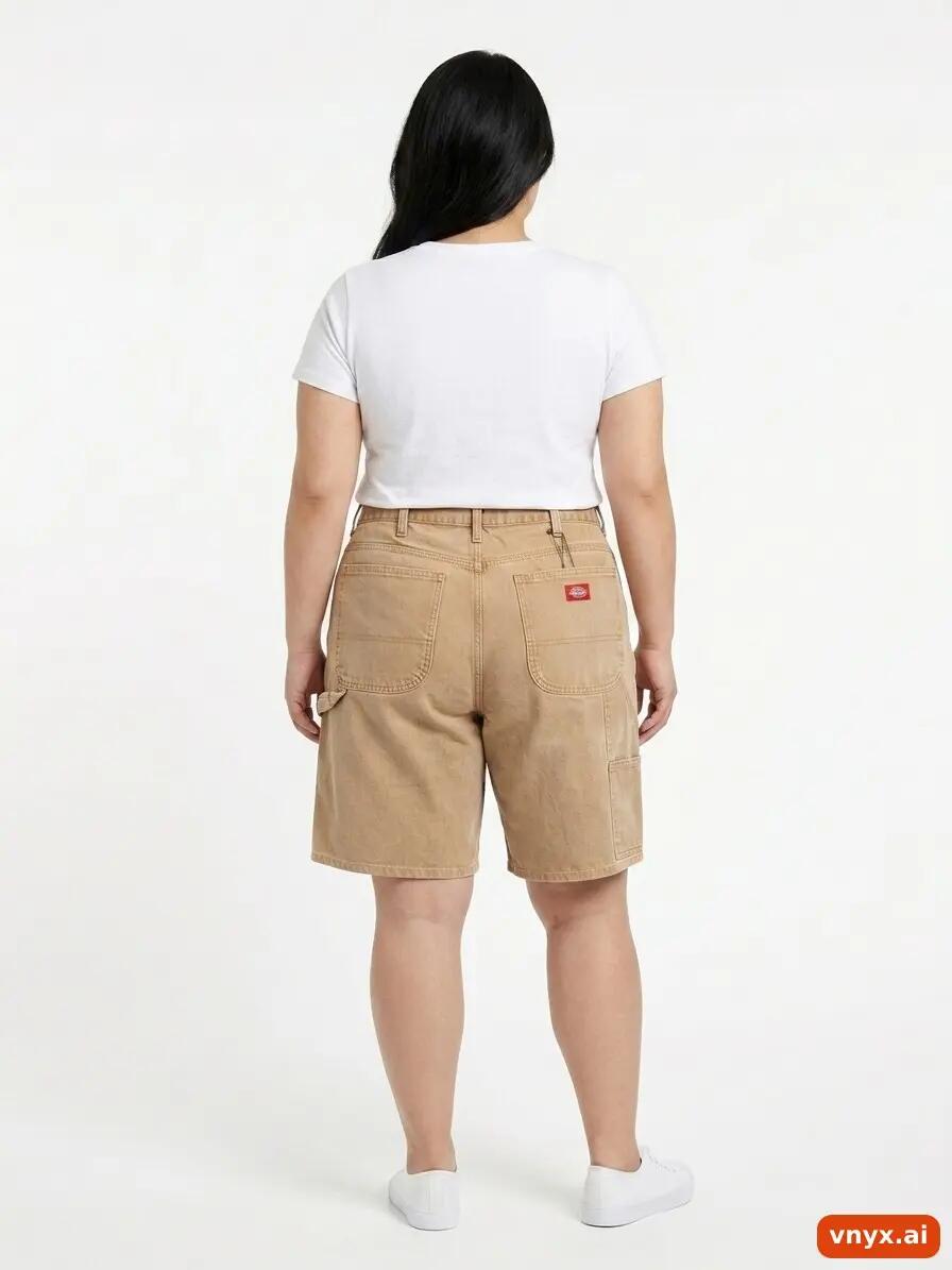 Second Life - Vintage Dickies Beige Shorts Women W36 L34 3/6