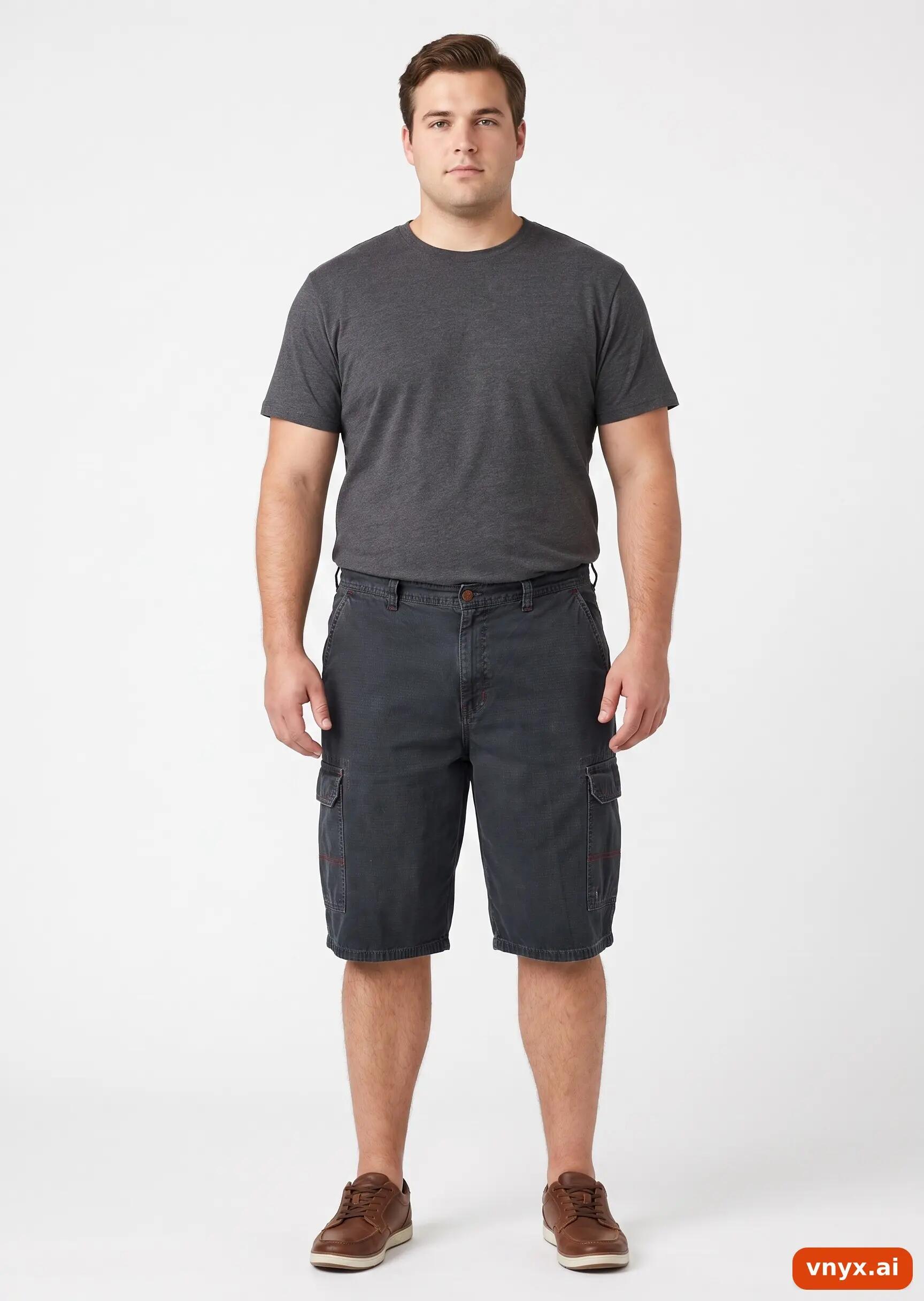 Second Life - Vintage Dickies Deep Charcoal Shorts Men W34 3/6