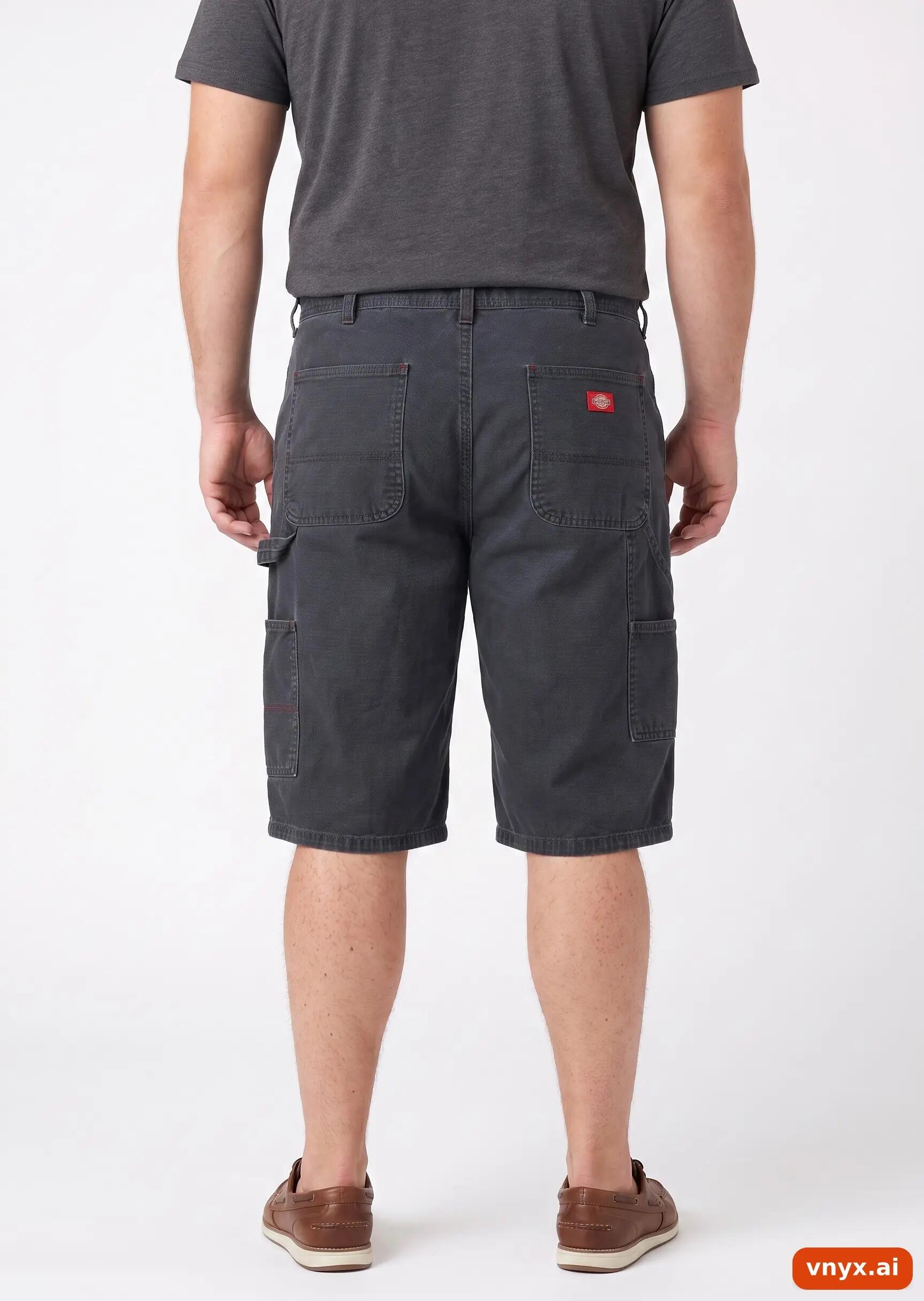 Second Life - Vintage Dickies Deep Charcoal Shorts Men W34 2/6