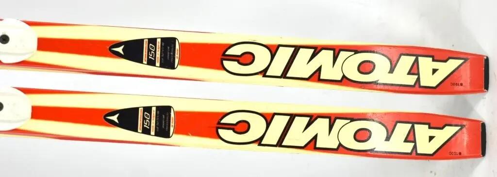 Second life - Narty biegowe Atomic Ski Tiger 150 cm - stan dobry 5/10