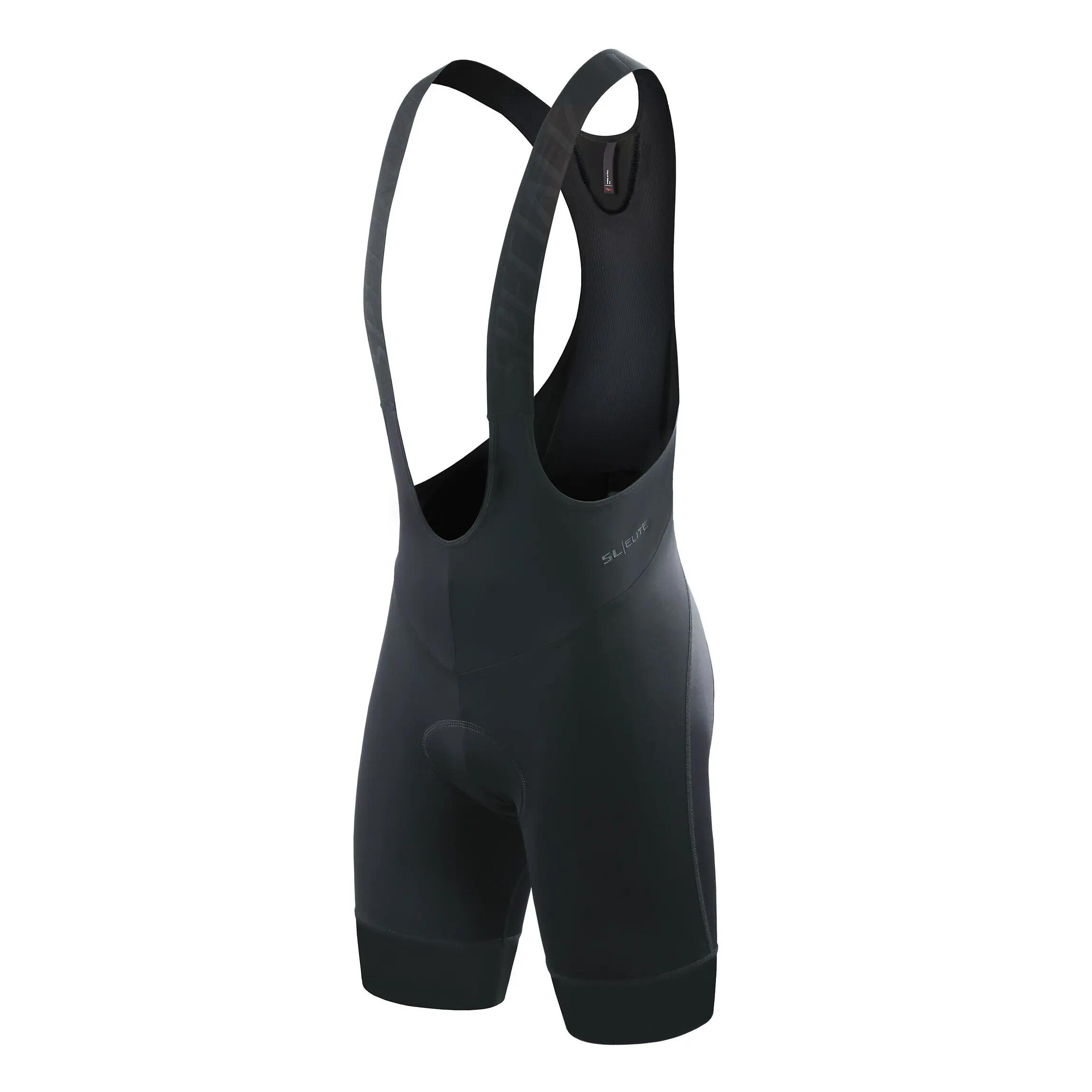 Pantaloni ciclism scurti cu bretele pentru barbati SL Elite Race bib short - ne… 2/2