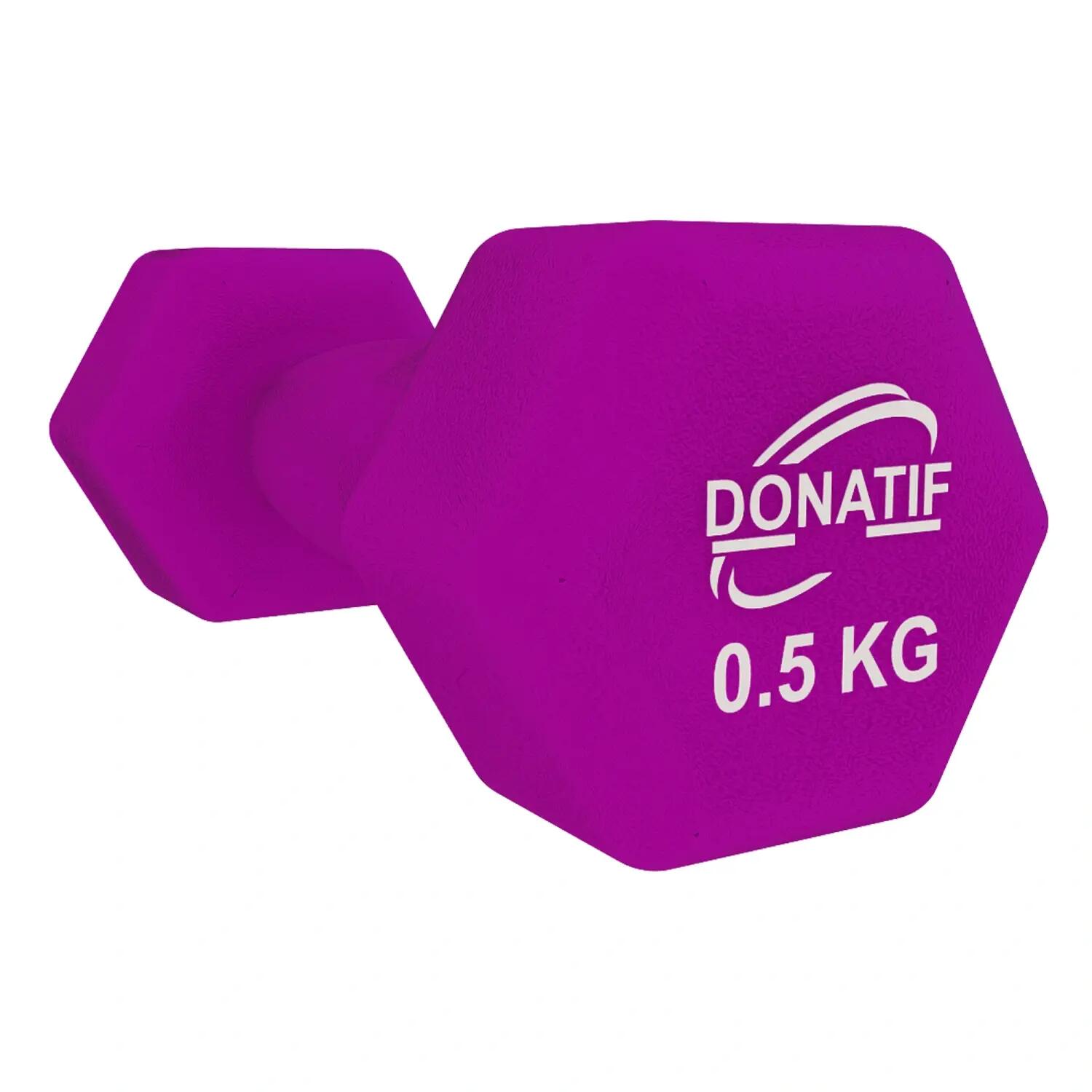 Manubrio in Neoprene da 0,5 Kg - Antiscivolo | Fitness 2/6