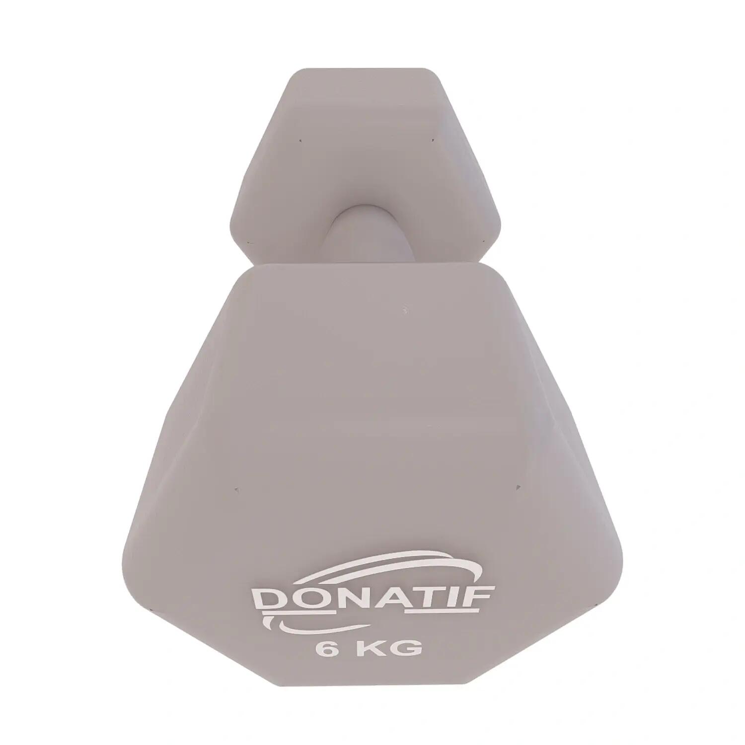Manubrio in Vinile da 6 Kg - Antiscivolo | Fitness 5/6