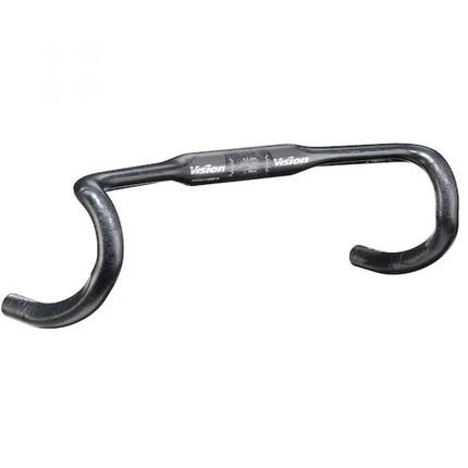 Vision Lenker Trimax Carbon 4D Compact 31,8 x 440 mm Schwarz - leichter Aero-...