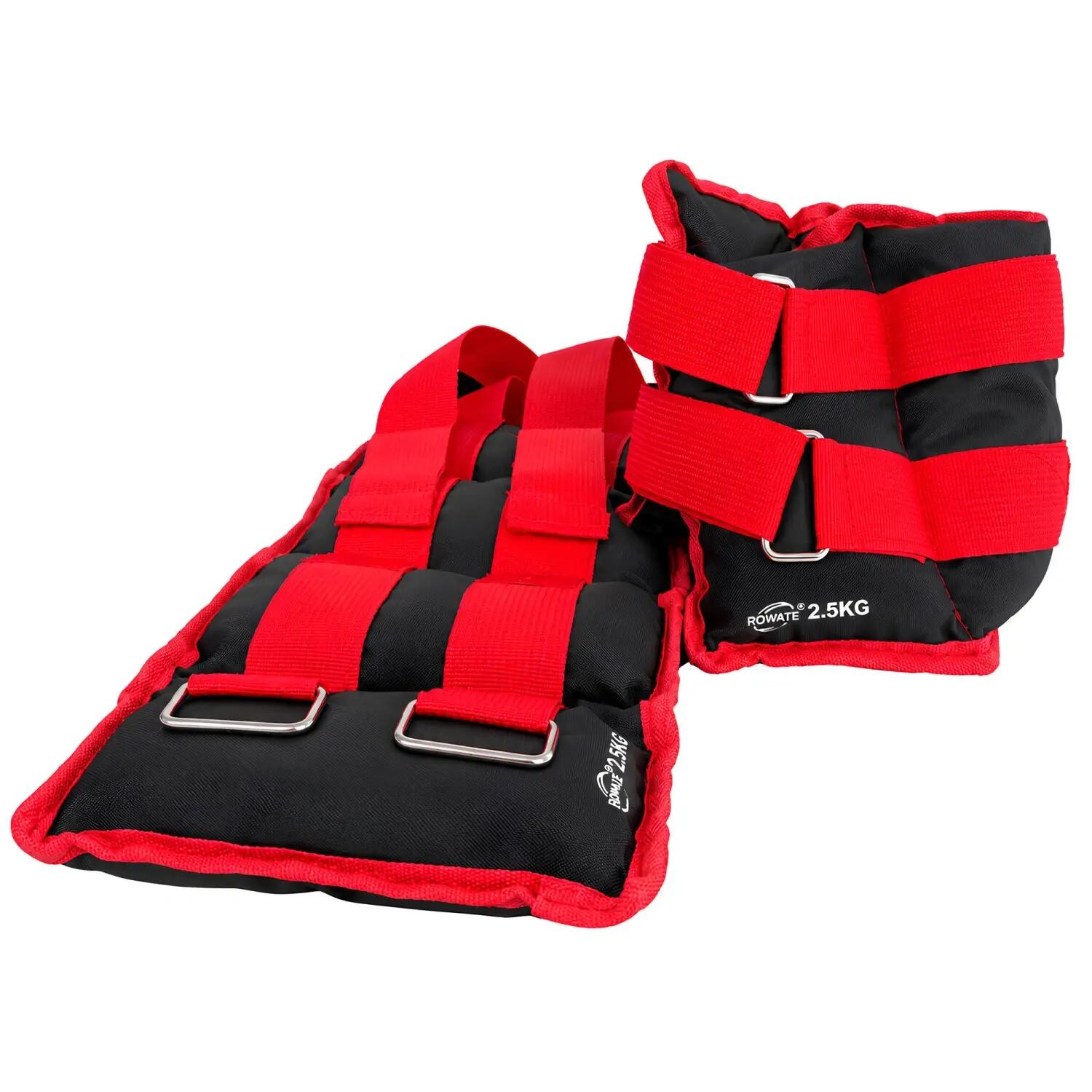 Coppia di Cavigliere - Polsiere da 2,5 Kg | Pesi con Velcro 2/5