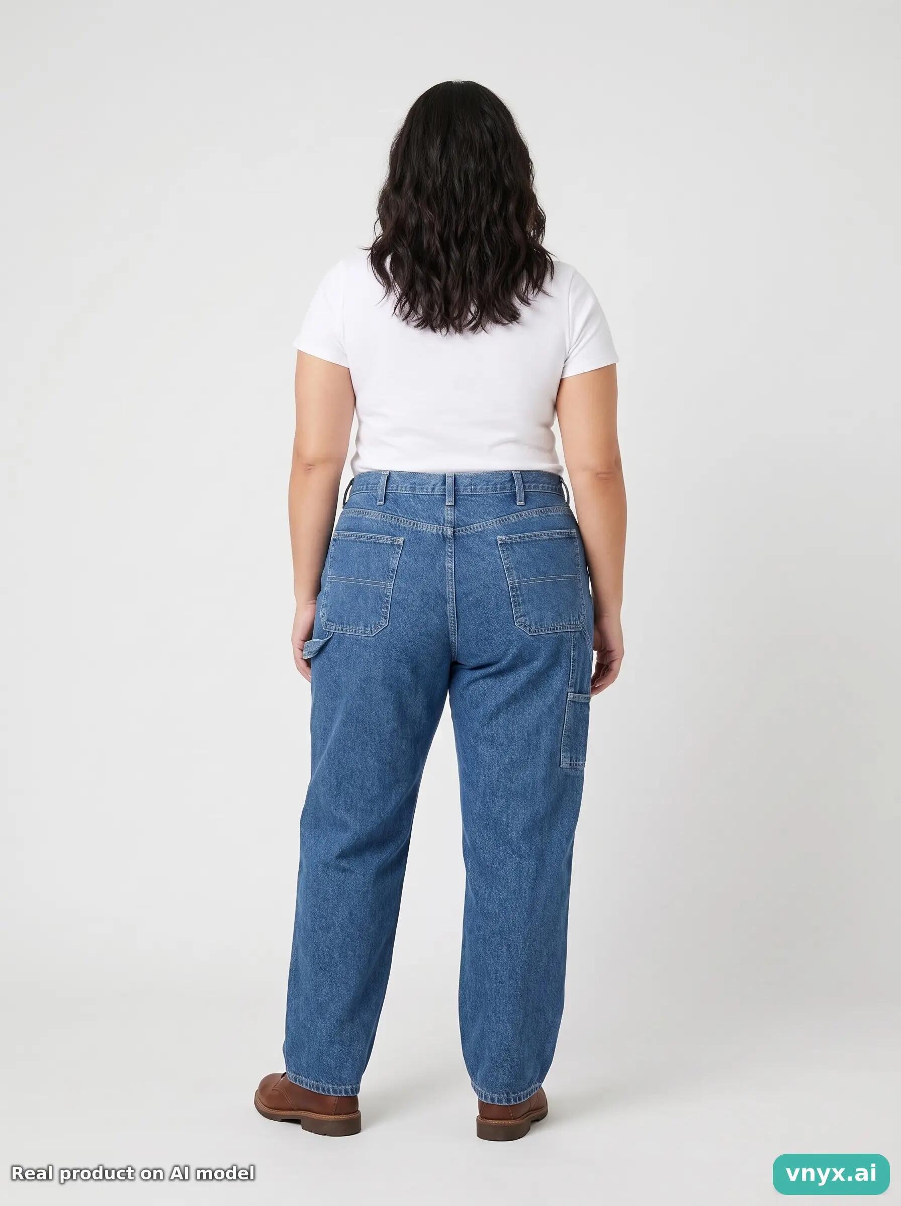 Second Life - Vintage Wrangler Mid-Blue Jeans Women W42 L29 4/6