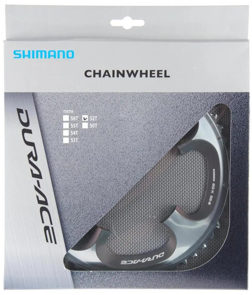 Shimano plateaux DURA-ACE FC-7900 52 dents B 130 mm aluminium argenté 2/3
