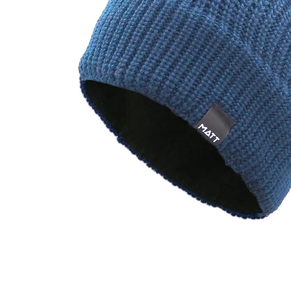 Matt beanie MattWarm – One Size – Merino wool – Light Blue 2/2