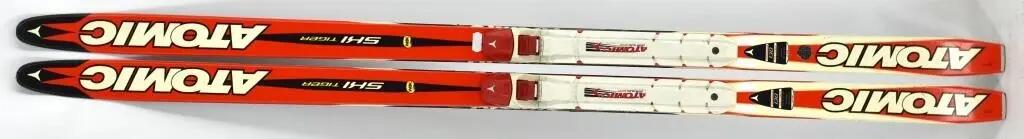 Second life - Narty biegowe Atomic Ski Tiger 130 cm - stan dobry 2/10