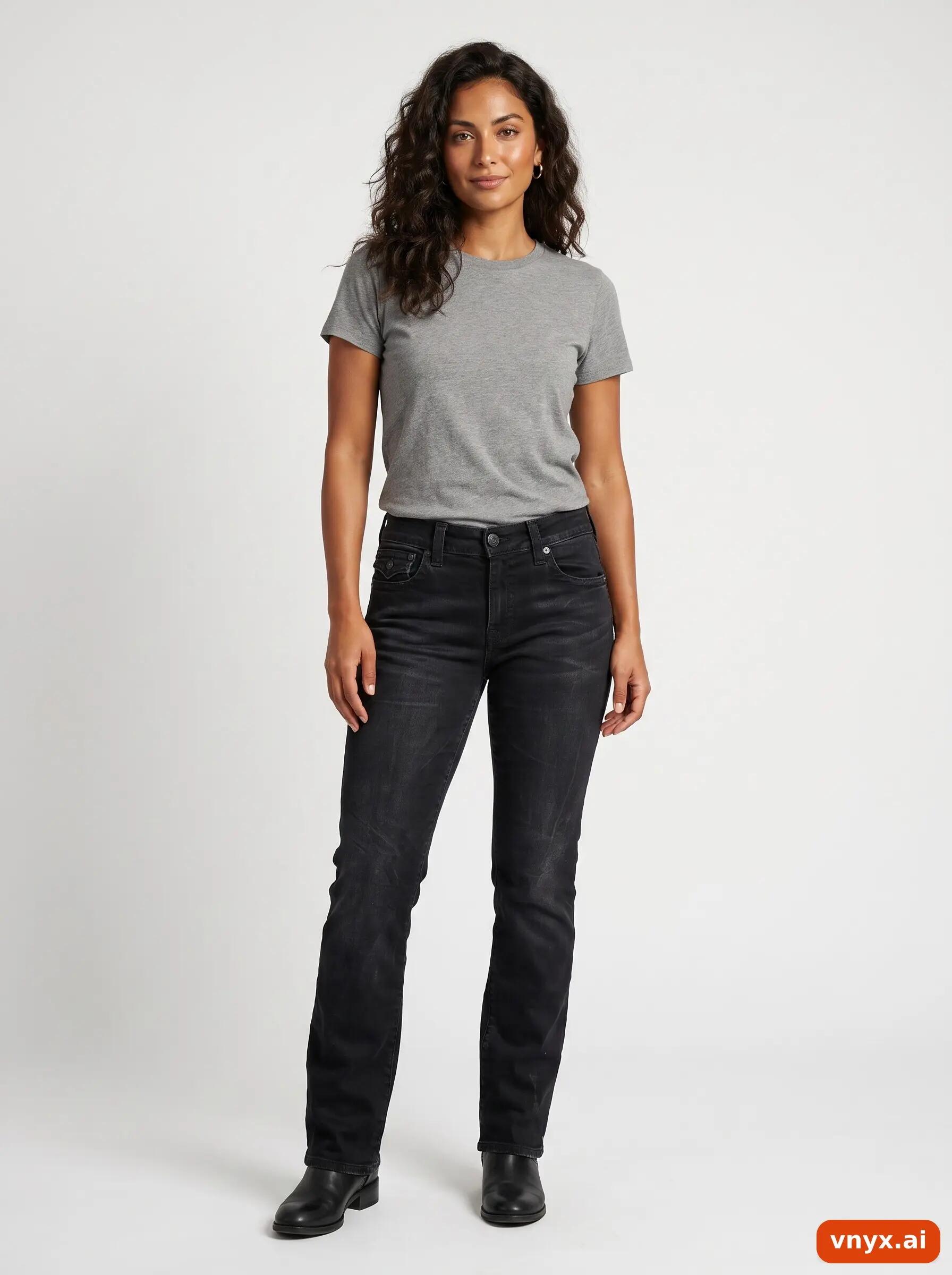 Second Life - Vintage True Religion Dark Black Jeans Women W40 3/6