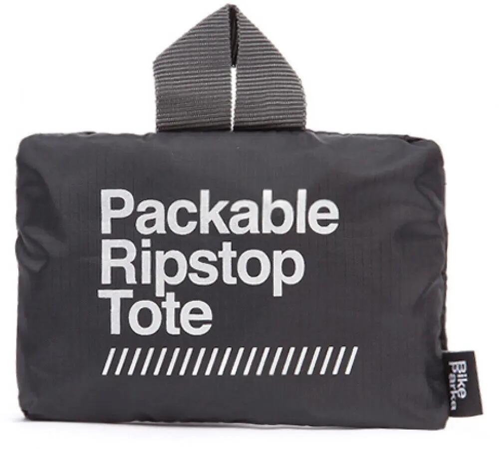 BikeParka Falttasche TOTE Black One Size Black - robuste faltbare Einkaufstas... 2/2