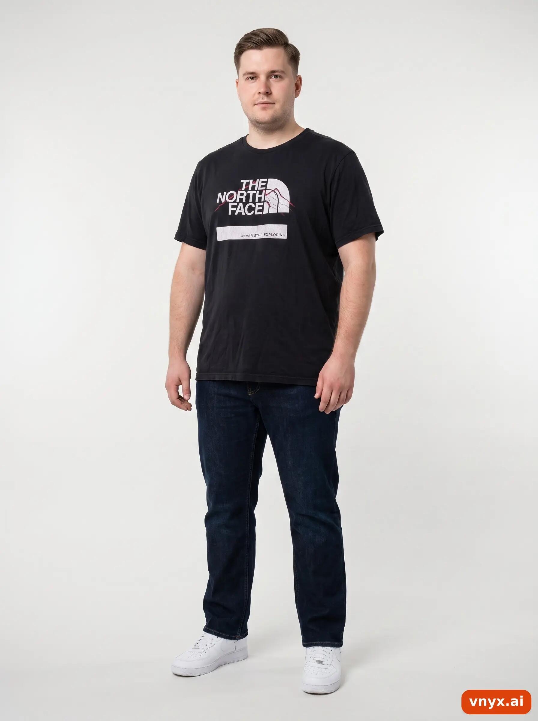 Second Life - Vintage The North Face Black T-Shirt Men L 3/6