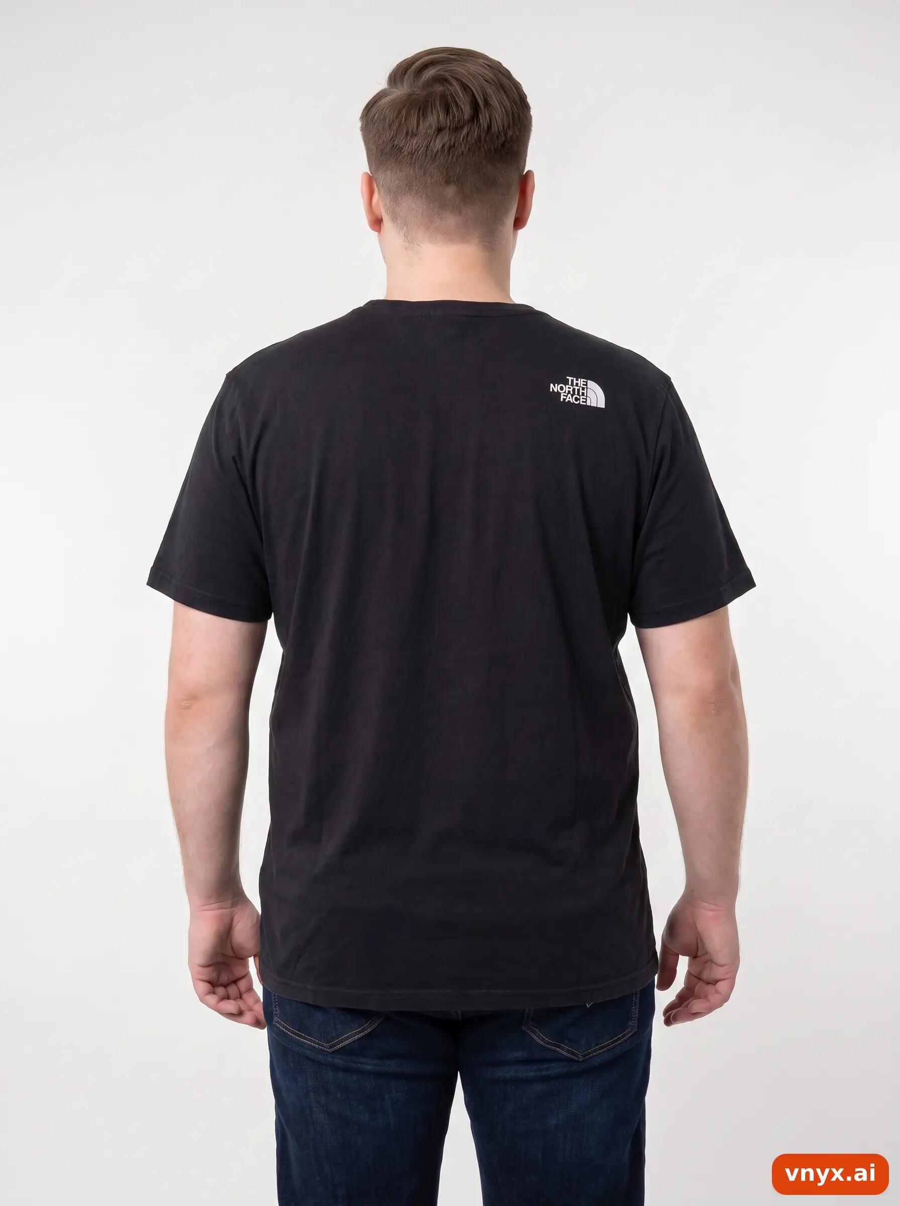 Second Life - Vintage The North Face Black T-Shirt Men L 2/6