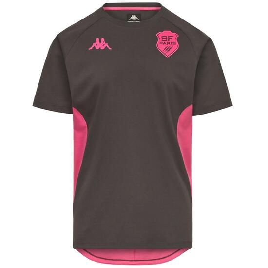 T-shirt pour homme gris pour rugby
