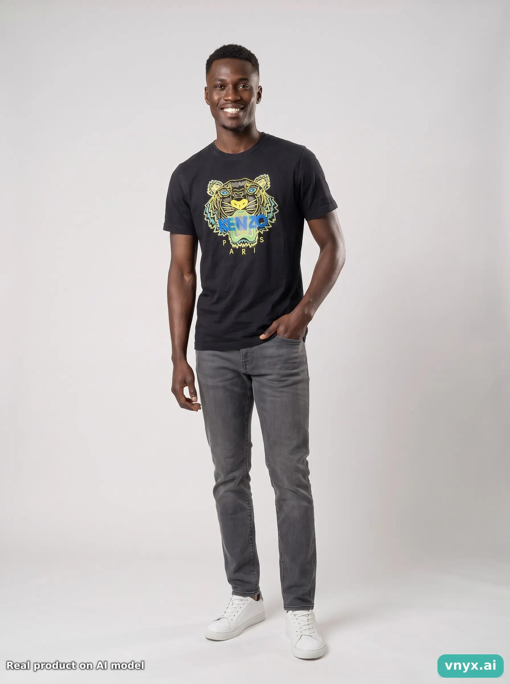 Second Life - Vintage Kenzo Black T-Shirt Men S 6/6
