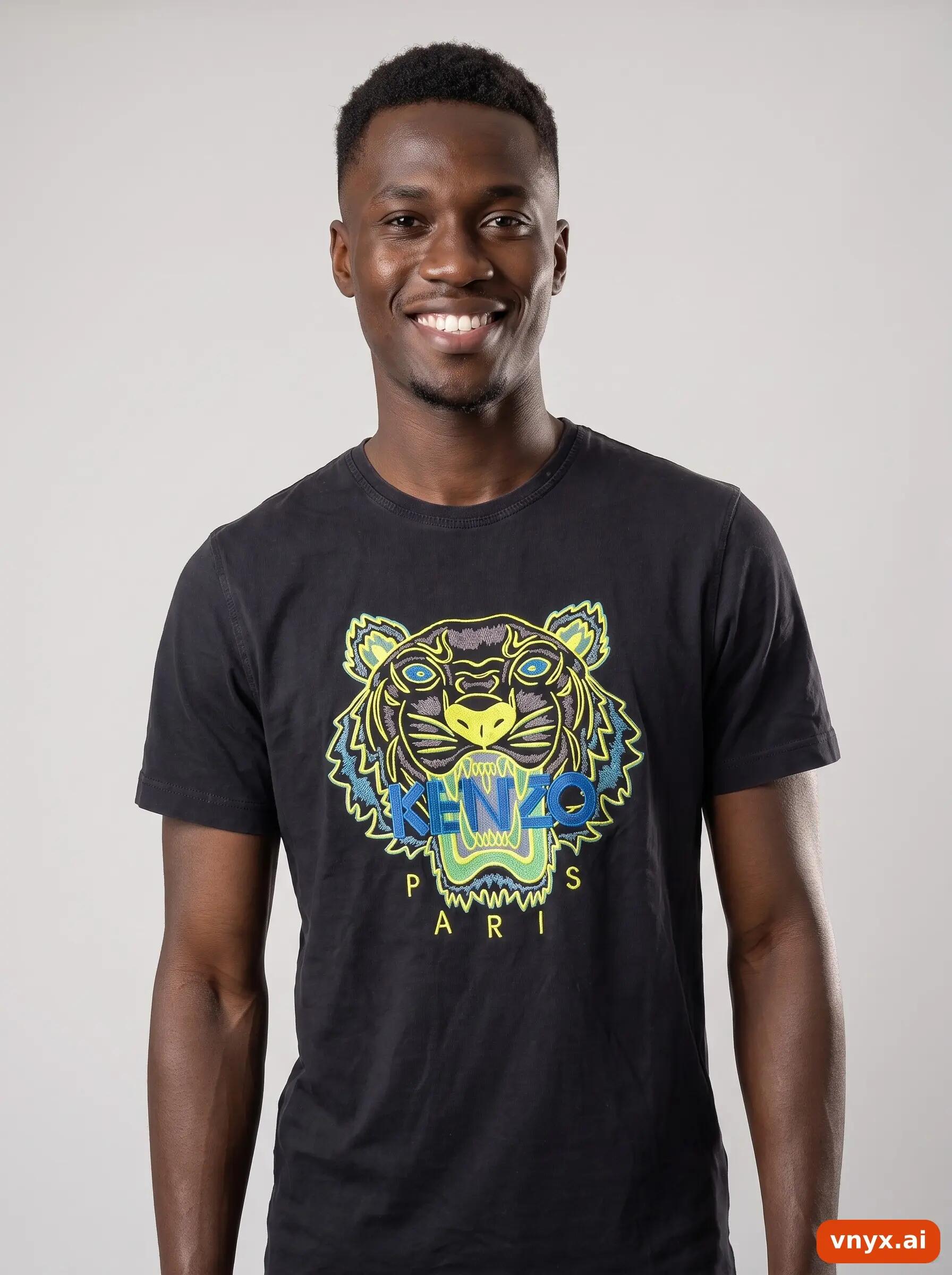 Second Life - Vintage Kenzo Black T-Shirt Men S 5/6