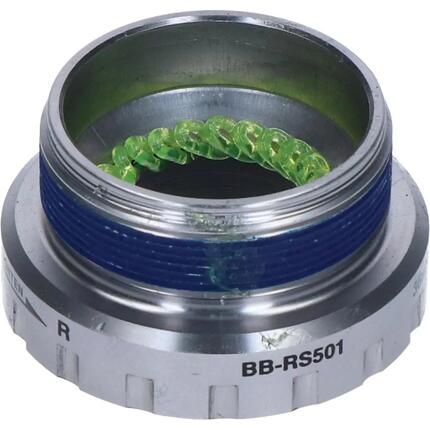 SHIMANO Lagerschale Rechts BB-RS501 Lagerschale ITA - für BSA-Innenlagergehäu...